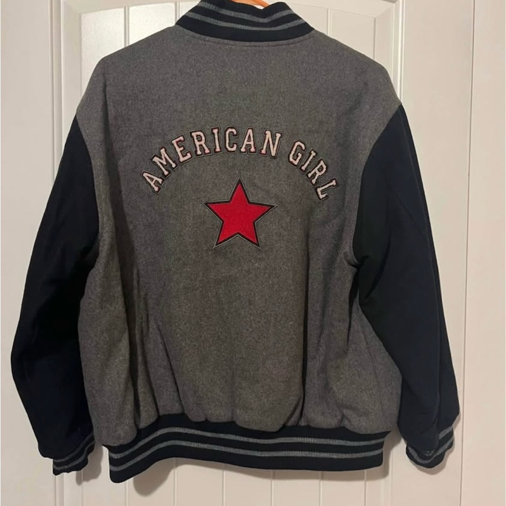 American Girl Girls Size Large Vintage Varsity Jacket